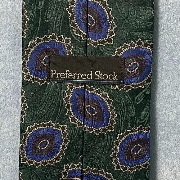 Bundle of 4 100% Silk Used Neckties. Made in the USA. - Picture 4 of 6